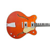 Eastwood Guitars Classic 6 Orange Closeup