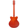 Eastwood Guitars Classic 6 Orange Full Back