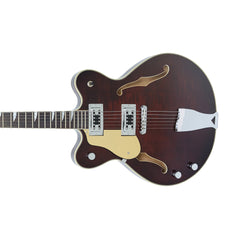 Eastwood Guitars Classic 6 LEFTY - Walnut - Left-Handed Semi Hollow Body Electric Guitar - NEW!