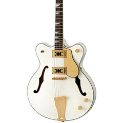 Eastwood Guitars Classic 6 - White - Semi Hollow Body Electric Guitar - NEW!