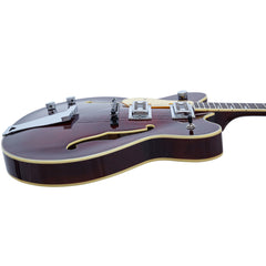 Eastwood Guitars Classic Tenor LEFTY - Walnut - Left Handed Hollowbody Tenor Guitar - NEW!
