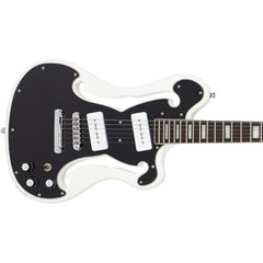 Eastwood Guitars Deerhoof Signature EEG - White - Ampeg AEG Tribute electric guitar - NEW!
