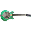 Eastwood Guitars Delta 6 Seafoam Green Angled