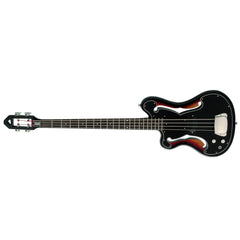 Eastwood Guitars EEB-1 LEFTY - Sunburst - Left Handed Electric Bass Guitar - Ampeg AEB "Scroll Bass" inspired Tribute Model - NEW!