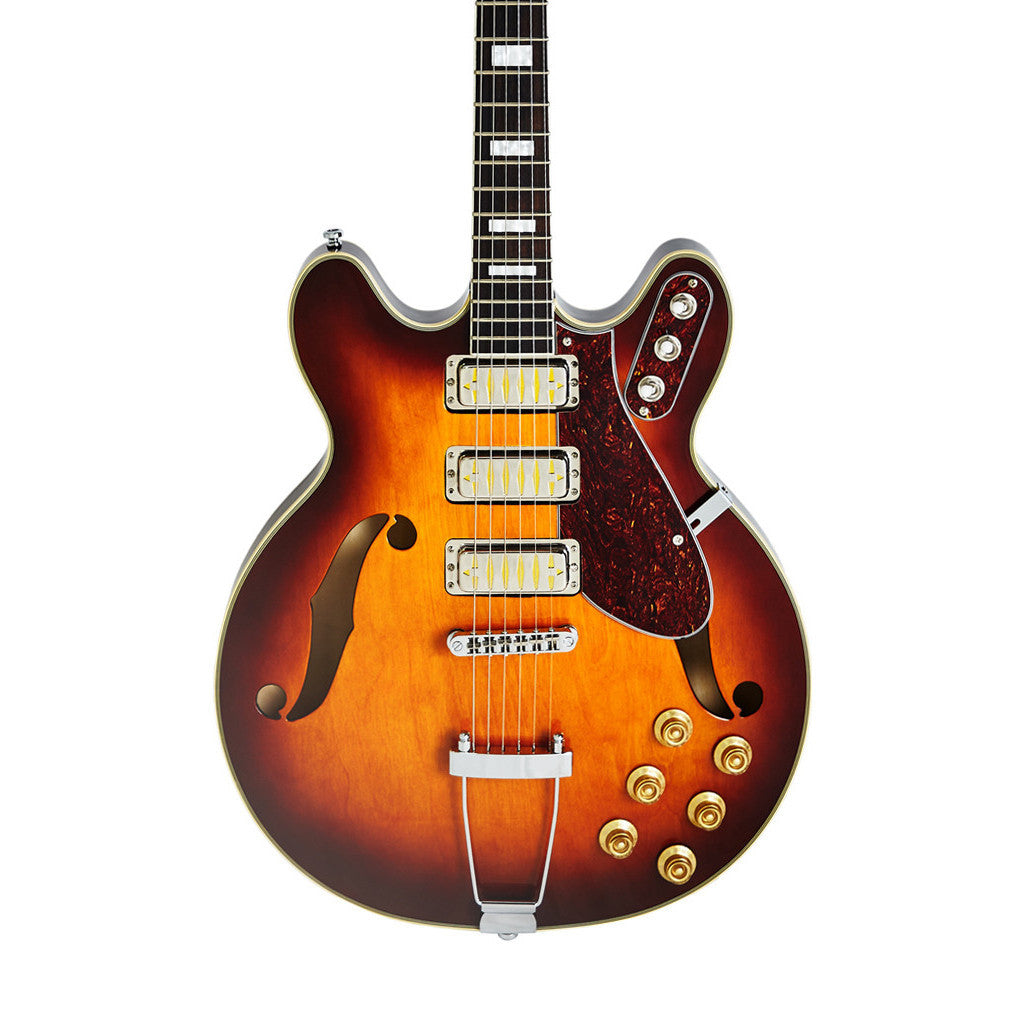 Eastwood Guitars Airline H77 Honeyburst Featured
