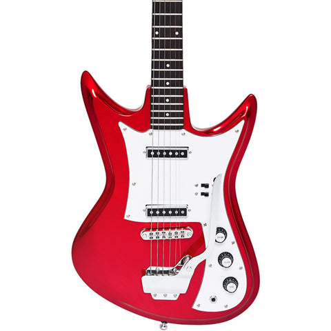 Eastwood Guitars Ichiban K2-L - Metallic Red - Teisco style Electric Guitar - NEW!