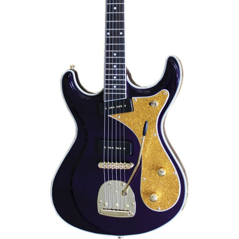 Eastwood Guitars Sidejack DLX - Mardi Gras - Deluxe Mosrite-inspired Offset Electric Guitar - NEW!