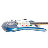 Eastwood Guitars Spectrum 5 PRO Metallic Blue Left Hand Player POV
