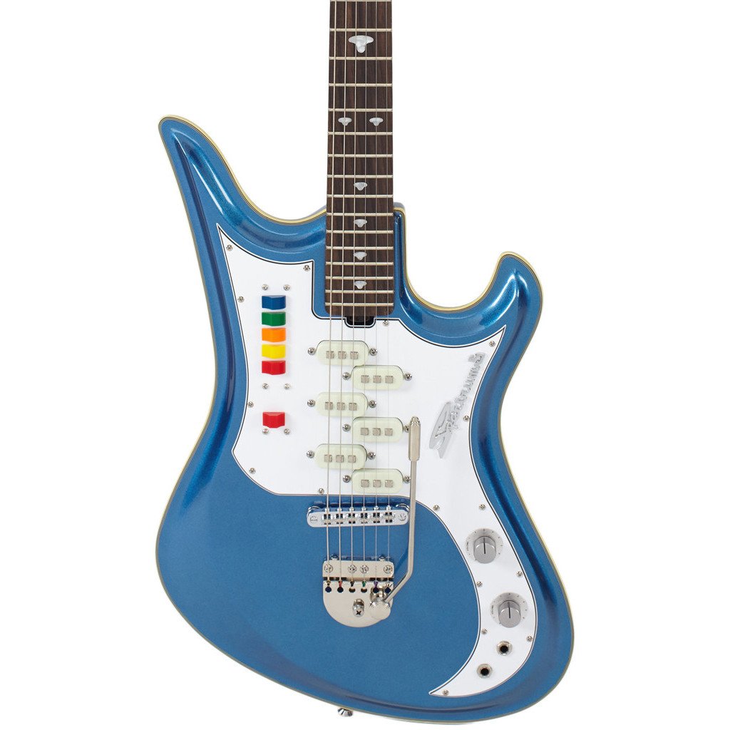 Eastwood Guitars Spectrum 5 PRO Metallic Blue Featured