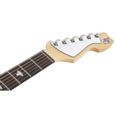 Eastwood Guitars TDR Series Spectrum 5 PRO - Metallic Blue - Teisco Tribute Model Offset Electric Guitar - NEW!