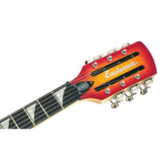Eastwood Guitars Surfcaster 12 - Cherryburst - Offset 12-string Electric Guitar - NEW!