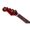 Eastwood Guitars Warren Ellis Tenor 2P Cherry Left Hand Headstock