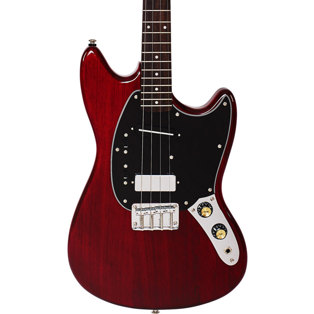 Eastwood Guitars Warren Ellis Tenor 2P Cherry Featured