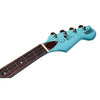 Eastwood Guitars Warren Ellis Tenor 2P Sonic Blue Headstock