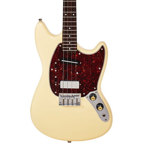 Eastwood Guitars Warren Ellis Signature Tenor 2P - Vintage Cream - Electric Tenor Guitar - NEW!