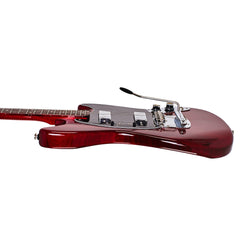 Eastwood Guitars Warren Ellis Signature Tenor 2P DLX  - Dark Cherry - Electric Tenor Guitar with Tremolo - NEW!