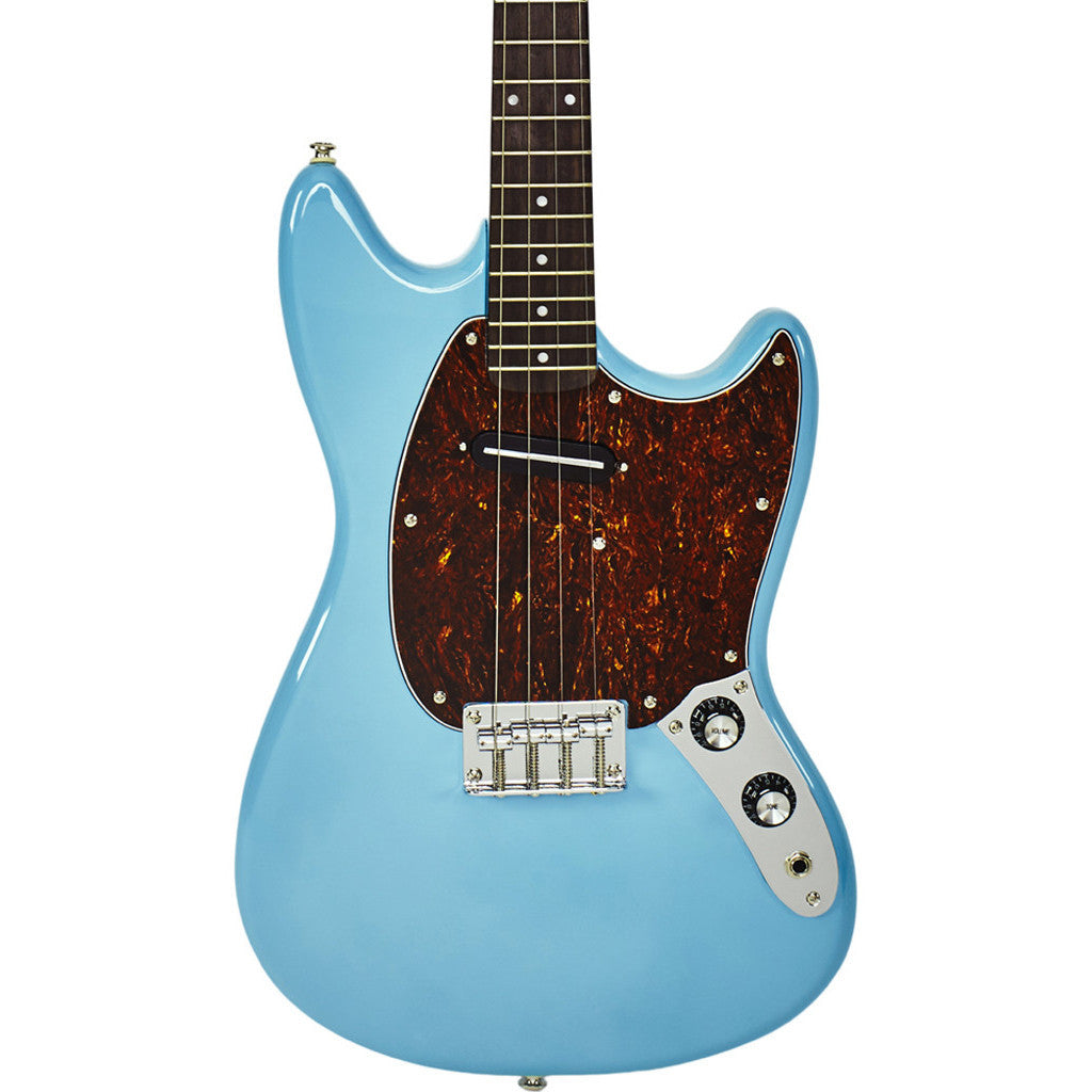 Eastwood Guitars Warren Ellis Tenor Sonic Blue Featured