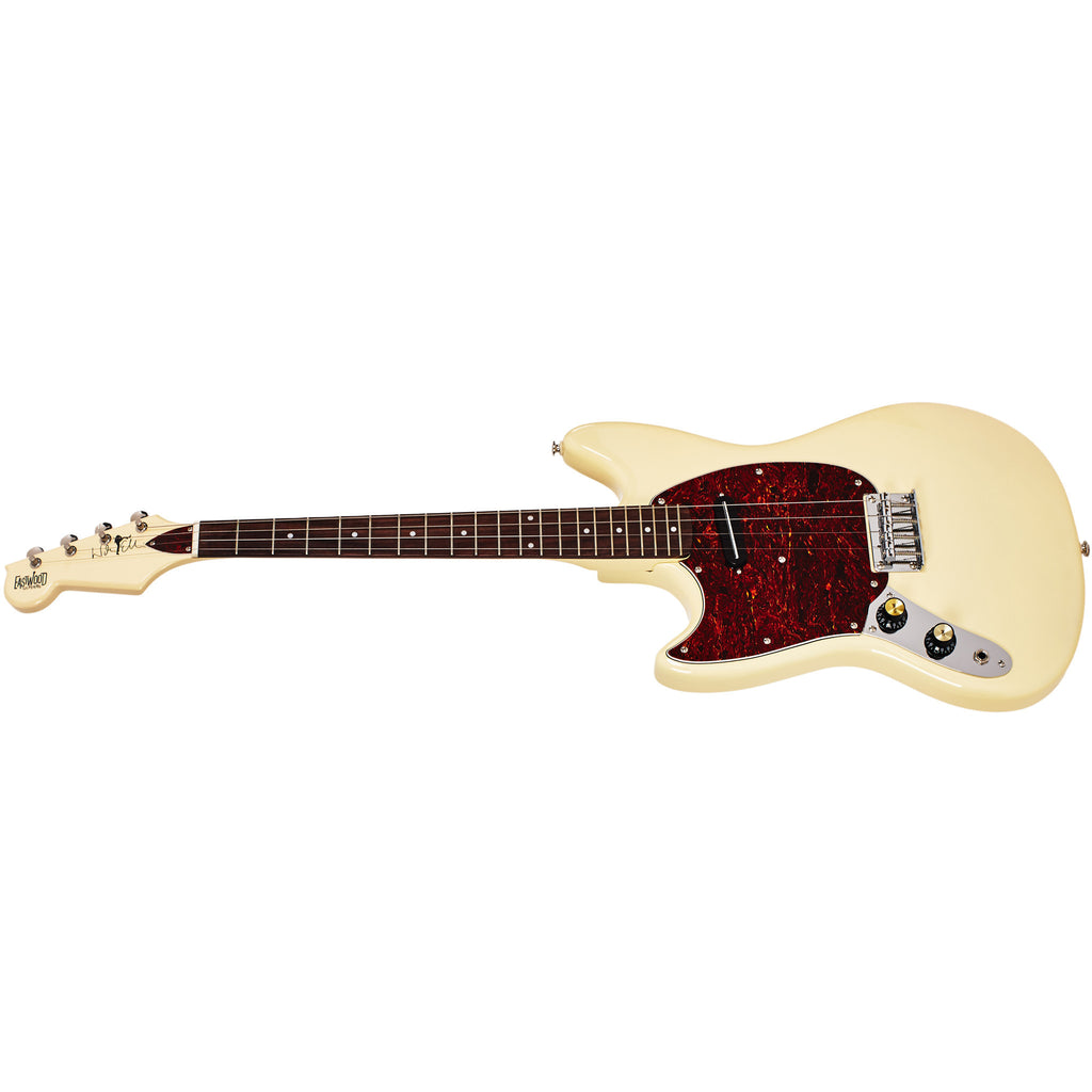 Eastwood Guitars Warren Ellis Signature Tenor Vintage Cream Left Handed