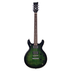Eastwood Guitars Black Widow - Greenburst - Tone Chambered Electric Guitar - NEW!