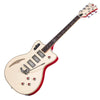 Eastwood Guitars Bill Nelson Astroluxe Cadet DLX "D" - Semi Hollowbody Electric Guitar - Vintage Cream / Ruy Red - NEW!