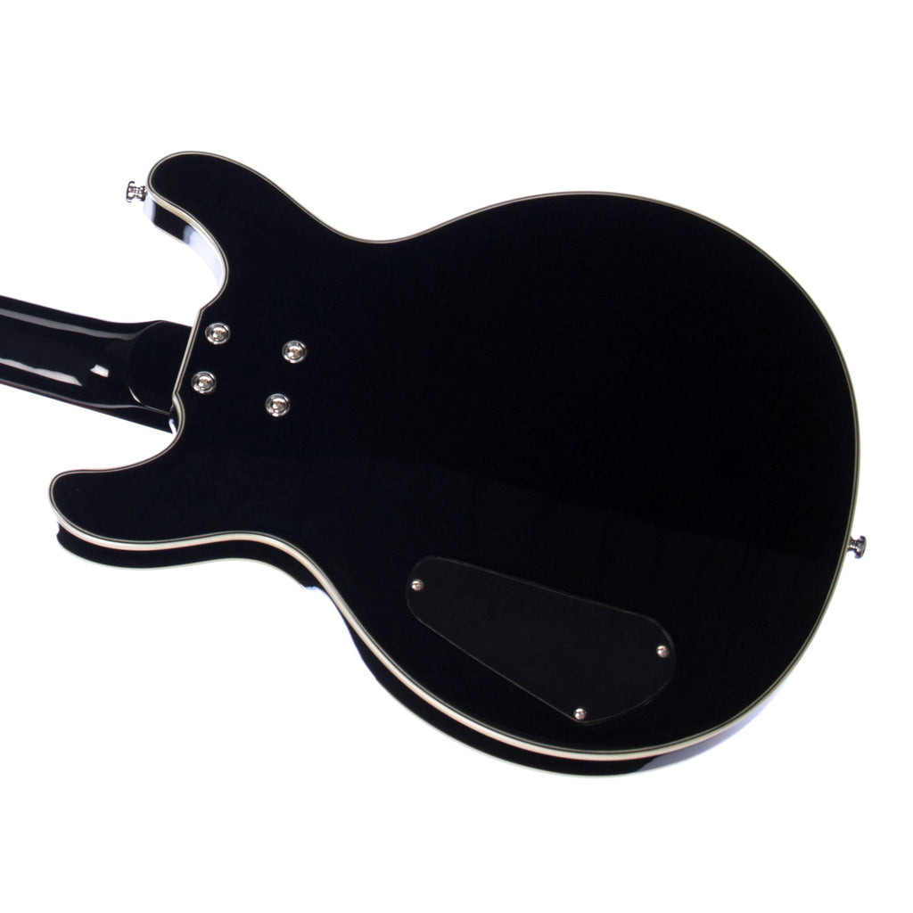 Eastwood Guitars Black Widow Bass Black Acoustic / Mosriteinspire