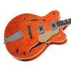 Eastwood Guitars Classic 4 Bass - Orange - Short Scale Semi-Hollow Body - NEW!