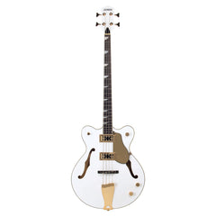 Eastwood Guitars Classic 4 Bass - White - Short Scale Semi-Hollow Body - NEW!