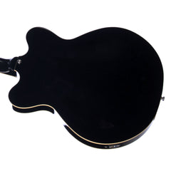 Eastwood Guitars Classic 6 HB-TL Black - Trini Lopez / Dave Grohl-inspired Semi Hollow Body Electric Guitar - NEW!