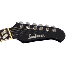 Eastwood Guitars Classic 6 HB-TL Black - Trini Lopez / Dave Grohl-inspired Semi Hollow Body Electric Guitar - NEW!