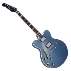 Eastwood Guitars Classic 6 HB-TL LEFTY - Pelham Blue - Trini Lopez / Dave Grohl-inspired Semi Hollow Body Electric Guitar - NEW!