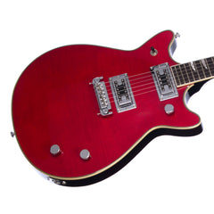 Eastwood Guitars Classic AC - Transparent Cherry Flame - Chambered Mahogany Electric Guitar - NEW!