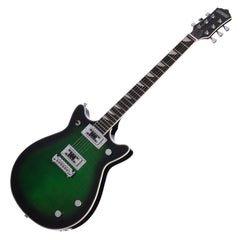 Eastwood Guitars Classic AC - Transparent Greenburst - Chambered Mahogany Electric Guitar - NEW!