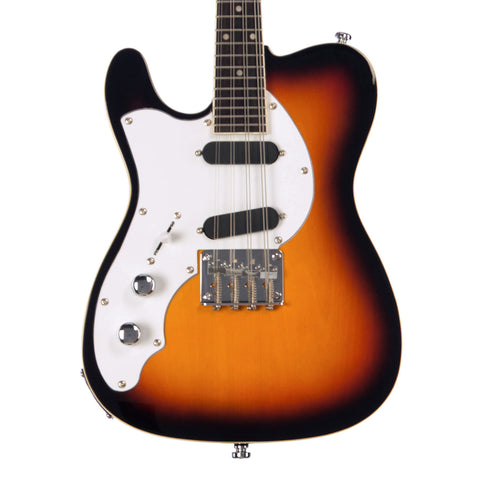 Eastwood Guitars Mandocaster - Lefty - Sunburst - Left Handed Solidbody Electric Mandolin - NEW!