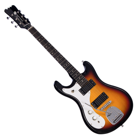 Eastwood Guitars Mark IV KC LEFTY - Sunburst - Left Handed Mosrite-inspired Electric Guitar - NEW!