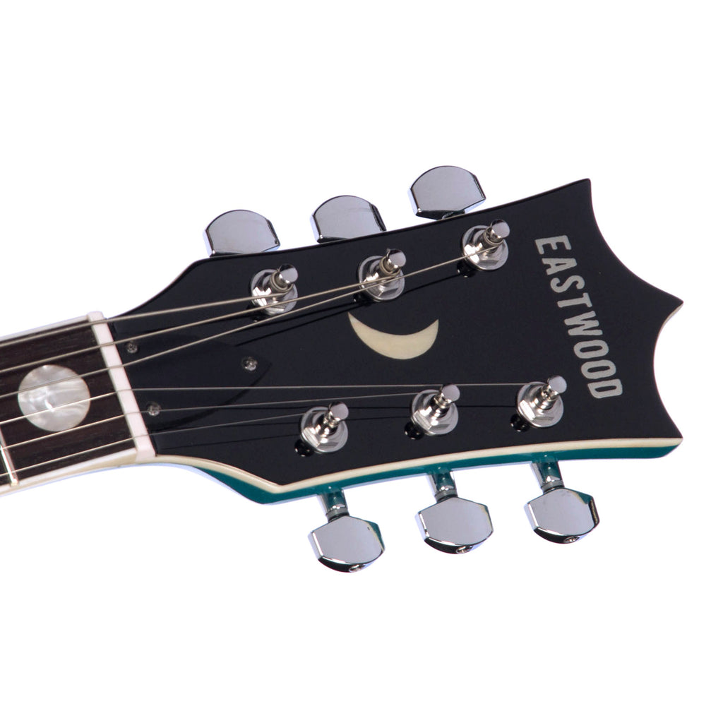 Eastwood Guitars Moonsault Metallic Blue Vintage Kawaiinspired El Make'n Music