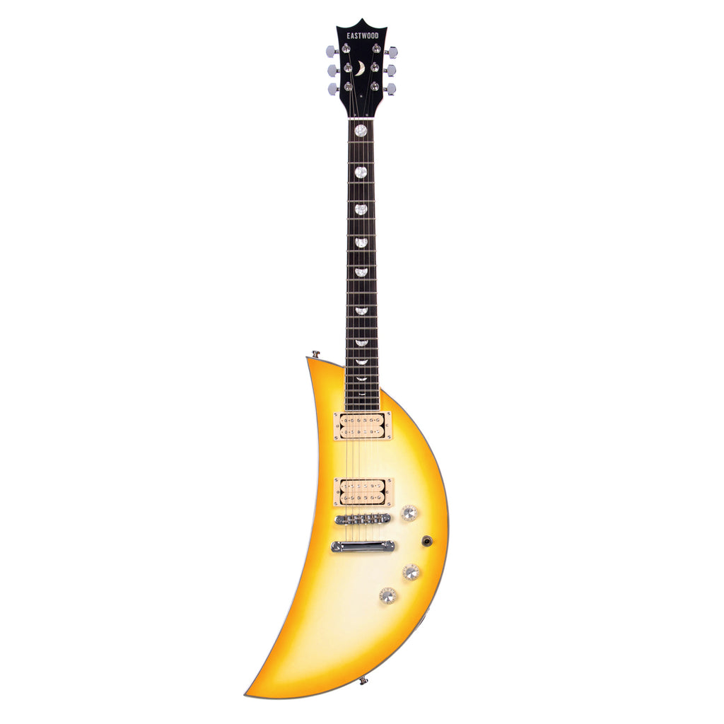 Eastwood Guitars Moonsault Yellowburst Vintage Kawaiinspired Elec Make'n Music