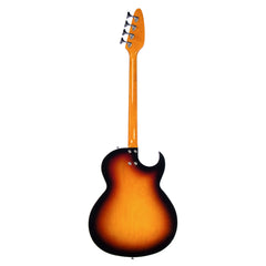 Eastwood Guitars Saturn IV LEFTY - Left Handed Semi Hollow Electric Bass - Sunburst - NEW!