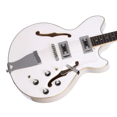 Eastwood Guitars Savannah - White - Semi Hollow Electric Guitar - NEW!
