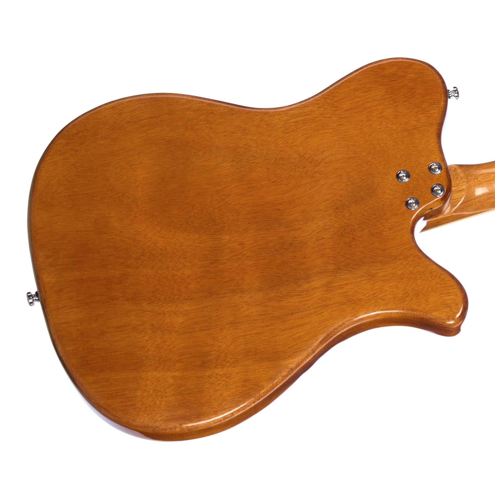 Eastwood Guitars Sidejack 300 LEFTY Natural Left Handed Mosrite Tr Make'n Music