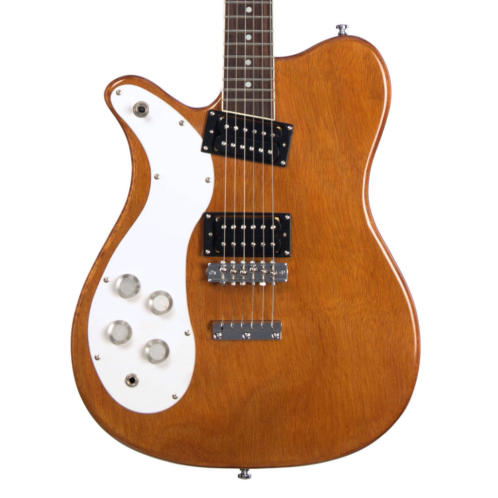 Eastwood Guitars Sidejack 300 LEFTY - Natural - Left Handed Mosrite Tribute Model Electric Guitar - NEW!