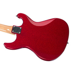 Eastwood Guitars Sidejack Bass 32 - Short Scale 32" Mosrite-inspired Electric Bass Guitar - Metallic Red - NEW!