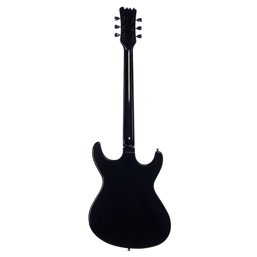 Eastwood Guitars Sidejack Baritone DLX Blackout Deluxe Offset Electr