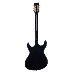 Eastwood Guitars Sidejack Baritone DLX Lefty - Black - Deluxe Left-Handed Offset Electric Guitar - NEW!