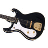 Eastwood Guitars Sidejack Baritone DLX Lefty - Black - Deluxe Left-Handed Offset Electric Guitar - NEW!