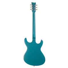 Eastwood Guitars Sidejack Baritone DLX - Metallic Blue - Deluxe Mosrite-inspired Offset Electric Guitar - NEW!