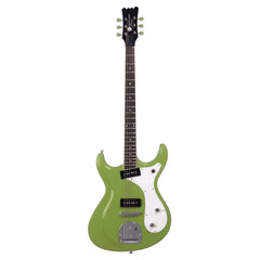 Eastwood Guitars Sidejack Baritone DLX - Vintage Mint Green - Deluxe Mosrite-inspired Offset Electric Guitar - NEW!