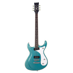 Eastwood Guitars Sidejack Baritone - Metallic Blue - Mosrite-inspired Offset Electric Guitar - NEW!
