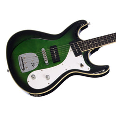 Eastwood Guitars Sidejack DLX - Greenburst - Deluxe Mosrite-inspired Offset Electric Guitar - NEW!