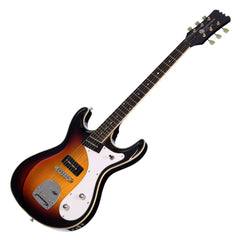 Eastwood Guitars Sidejack DLX - Sunburst - Deluxe Mosrite-inspired Offset Electric Guitar - NEW!