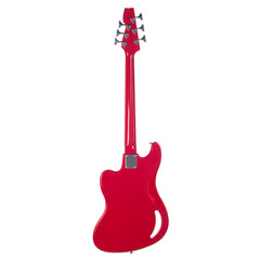 Eastwood Guitars TB-64 - Red - MRG Series Teisco-inspired Short Scale 6-string Electric Bass - NEW!